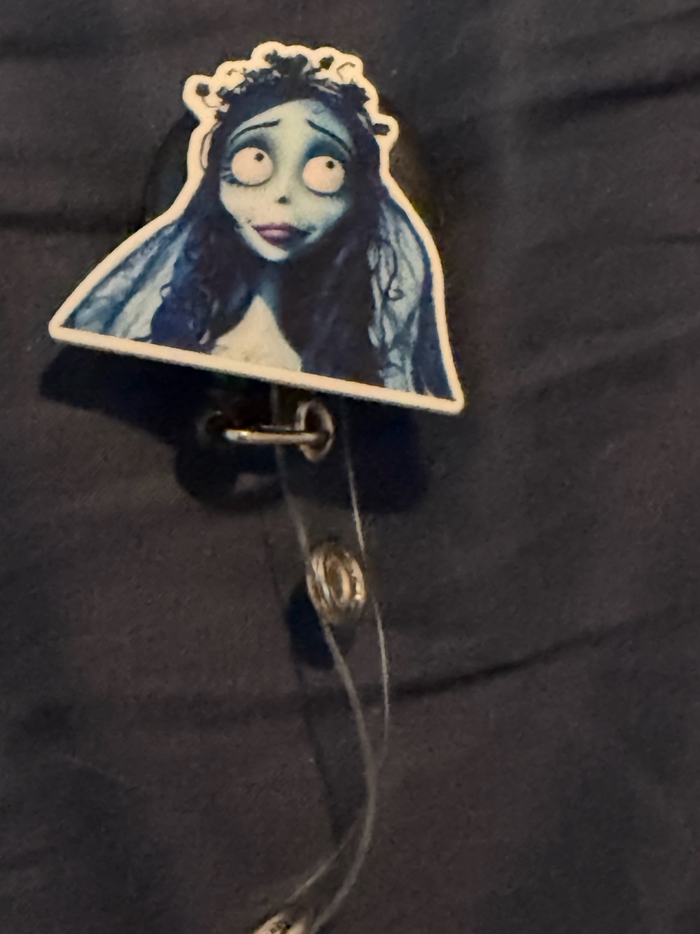 Blue Bride Character Badge Reel - Women badge